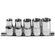 Rack de 7 douilles tournevis 6 pans ST.40 - 6 à 19 mm