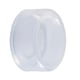 Capuchon transparent Harmony série ZBP - pour tête standard à poussoir affleurant - ZBPA