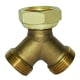 Nez de robinet fileté mâle en laiton - 20 x 27 mm