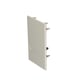 Embout de finition 13015 pour rail de ferrure coulissante SAF Evolution plafond zamak peint
