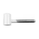 Fiche mâle CGP09130 diamètre 13 mm sur platine 2 trous pour menuiserie PVC