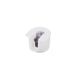 Ferrure d'assemblage à excentrique VB 35M/19 plastique blanc avec tenon pour panneau épaisseur 19 mm