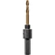 Arbre avec foret pilote 42001 pour trépan scie-cloche 14-30 mm