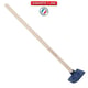 Dame carrée avec manche en bois 1,1 mètres - 4,6 kg