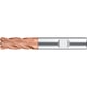 Fraise à dresser/rainurer MC232-W-C carbure angle d'hélice 35° - revêtu WJ30ED (AlCrSiN) - 4 dents - rayon 0,5 mm - diamètre 08 mm