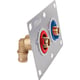 Kit de fixation SERTIFIX mural EA55 à glissement - 3/8" - 16