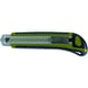 Cutter bouton-poussoir - 18 mm - blister