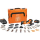 Machine oscillante sans fil AMM 700 MAX TOP - 18V - 2 batteries 4Ah - 30 accessoires - L-BOXX - MY36