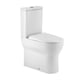 Pack WC DANUBE confort sur pied sans bride