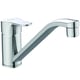 Mitigeur d'évier OLYOS II bec bas C2 - Finition : chromé - Hauteur du bec : 138 mm - Longueur du bec : 226 mm