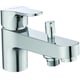 Mitigeur de bain douche monotrou OLYOS II - Finition : chromé - Combiné de douche : Non - Longueur du bec : 156 mm