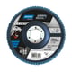 Disque à lamelles - plat - super bleue 5 - 125 x 22 mm