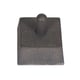 Crapaudine de portail a sceller en fonte