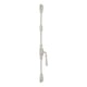 Fausse crémone en fonte à béquille pour tringle de 16 x 5 mm