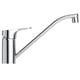 Mitigeur d'évier OLYOS II C3 bec bas - Finition : chromé - Hauteur du bec : 138 mm - Longueur du bec : 226 mm