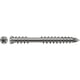 Vis terrasse bois exotique Double filetage Tête cylindrique réduite Torx® T-STAR plus T25 Pointe CUT Inox A4