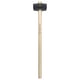Masse couple manche en bois - Poids : 4 kg
