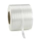 Kit feuillard PET avec une bobine de feuillard textile un tendeur coupeur et 80 boucles en acier galvanisé