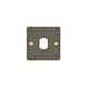 Plaque carrée inox SPP225 perçage pour tête VIGIK et T25