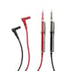 Cordon IP2X 1 noir et 1 rouge 1,5m avec pointes touches 600V pour multimètre