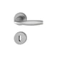 Ensemble sur rosace NEW-YORK inox F9