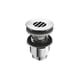 Bonde de lavabo HYGIÉNA à grille 1"1/4 concave avec lanterne sécable