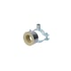 Collier de fixation acier simple BISOFIX PIR40 - 139,7 mm