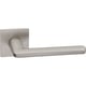 Béquille double sur rosace carrée 4153 nickel satiné
