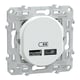 Double chargeur USB OVALIS - type A+C - 12W - blanc