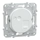 Prise RJ45 6 STP OVALIS - réseaux VDI - grade 3 - blanc