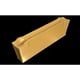 Plaquette de tronconnage/gorges carbure DO-GRIP DGN-J - Largeur d'arête de coupe : 3,1 mm - Rayon : 0,2 mm - Revêtement PVD - IC1030
