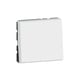Interrupteur va-et-vient EASY-LED 2 modules MOSAIC - Intensité : 10 A - Coloris : blanc