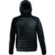 Veste matelassée bi-matière TRAVIS noire
