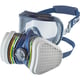 Demi-masque AIR PRO INTEGRA avec filtres ABEK1P3 - S/M - mono-filtre - ABEK1P3 R
