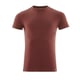 T-shirt recyclé CROSSOVER rouge automne