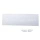 Bande colaminée plate tôle PVC C x 0.05 m