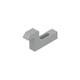 Gâche en applique DS2231 pour fermeture encastrée SILENE gris RAL 9006