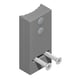 Cale pour profil bombé DS2619 pour arrêt de vantail coulissant S'HESTIA