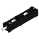Chariot double réglable BR DS3871 à galet POM  pour coulissant aluminium