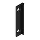Gâche en applique DS6153 pour fermeture en applique SORGHO noir RAL 9005