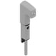 Verrou en applique DANAOS DS 6371 à tête canne avec barillet longueur 167 mm