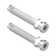 Kit de fixation montage simple pour profil PVC pour poignée CIERRA/CUBA longueur 55 mm