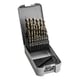 Coffret de 25 forets à métaux DCB890U HSS-E - Plage de diamètres 1 à 13 mm