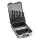 Coffret de 19 forets à métaux DCA810U HSS - Plage de diamètres 1 à 10 mm