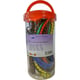 Lot de 10 sandows sur crochets - 8 à 10 mm - 0,45 à 1 m - couleurs assorties