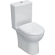 Pack WC au sol Renova Compact Multi Rimfree abattant fermeture ralentie déclipsable