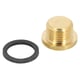 Bouchon de remplissage mâle cylindrique 3/8" avec joint