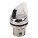Tête de bouton tournant lumineux série 800FM-LSM2 - métal - 22,5 mm - vert - 800FM-LSM23