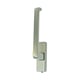 Poignée DIRIGENT K-12920 pour coulissant à translation GU966 argent dgauche