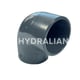 Coude 90° PVC pression